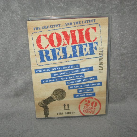 DVD - Comic Relief 20 Years of Comedy's Best Stand-Up Comedians A.30 - Picture 1 of 4
